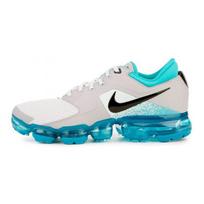 Nike Air VaporMax GS Dideli pilki vaikiški sportbačiai Dulkių-Kaktuso-Atmosferos-Pilki-Juodi 917963-011 36