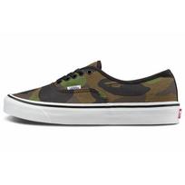BAPE x Vans Authentic 44 DX Pirmas Camo Unisex Kedai Žali VN0A38EN7BC 37