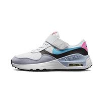 Nike Air Max SYSTM PS Balti Mėlyni Žaibo Vaikų Sportbačiai Juodi Mėlyni-Whisper DQ0285-106 28