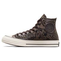 Willy Wonka x Converse Chuck 70 High Chocolate Swirl unisex sportbačiai rudi, gelsvai rudi, egret A08151C 41