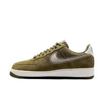 Nike Air Force 1 07 LV8 Siuvinėtas Swoosh - Vidutinio alyvuogių spalvos ir burės spalvos Vyriški sportbačiai Žali HJ4465-201 40.5