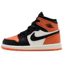 Air Jordan 1 Retro High OG TD Shattered Backboard 2025 Kūdikių sportbačiai Oranžiniai Juodi Balti FD1413-008 22