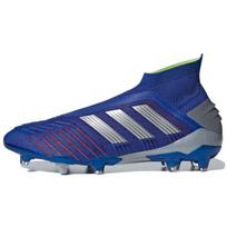 Adidas Predator 19+ FG Drąsiai Mėlyni Vyriški Futbolo Batai Sidabriškai Metaliniai Aktyviai Raudoni BB9087 40
