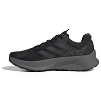 adidas Terrex Soulstride Flow GORE-TEX Juodi Pilki Vyriški Bėgimo Bateliai Core-Black Grey-Six Impact-Orange ID6714 43⅓