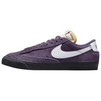 Nike Blazer Low 77 Violetinės Suede Moteriški Kedai Tamsiai Razinų Juodi FQ8060-500 39