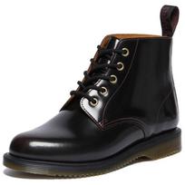 Dr. Martens Mados Apvalus Pirštas Trumpi Batai Unisex Batai Raudoni 32216600 42 black