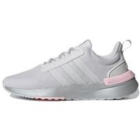 Adidas Racer TR21 pilkos spalvos su skaidrios rožinės detalėmis moteriški sportbačiai Crystal-White H00652 36⅔