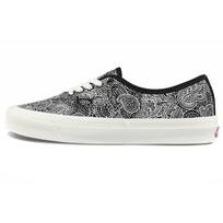 Vans OG Authentic LX Dragon Paisley Unisex Sneakers Black White VN0A4BV9B4E 34.5