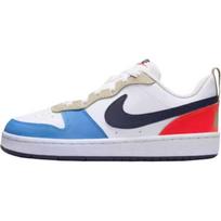 Nike Court Borough Low Recraft GS Balti Griaustinio Mėlynumo Šviesiai Raudoni Vaikų Kedai Mėlyni-Beyond DV5456-124 38.5