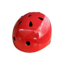 Outdoor Rafting Mountain Bike Roller Skating Balance Bike Scooter Adult Children's Helmet Plum Blossom Helmet S raudona