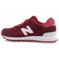 New Balance 574 Camo - Raddish Moteriški kedai Raudonasis ridikas Baltas WL574MWC 37