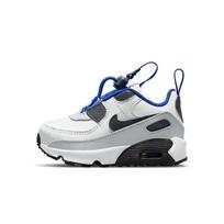 Nike Air Max 90 Toggle TD Balti pilki rūko kūdikio sportbačiai Platinos atspalvio geležies pilki CV0065-101 23.5