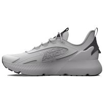 Under Armour HOVR Mega 2 MVMNT Halo Grey Metallic Silver Unisex Sneakers Mod-Grey 3026629-103 36