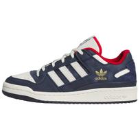 adidas Forum Low CL Night Indigo Scarlet Unisex sportbačiai Mėlyni Dramblio kaulo Geriau-Raudoni IG8700 38⅔