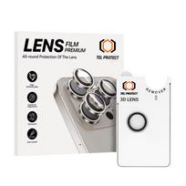 Tempered glass Tel Protect 3D kameros apsauga skirta Apple iPhone 17 Air transparent (lens 1 piece)