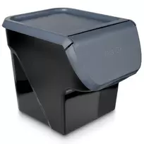 Vaisių ir daržovių dėžė Vilde 13 l, juoda