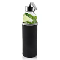 Stiklinis butelis su neopreno dėklu 490 ml