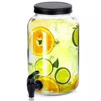 Stiklinis gėrimų dozatorius su čiaupu Vilde 3,2 l
