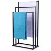 Rankšluosčių laikiklis Vilde, 44x21x86 cm, metalinis, juodas