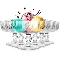 Stiklinės deserto taurės Vilde 270 ml, 6 vnt.