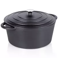 Ketaus puodas su dangčiu Vilde Cast Line 28 cm, 5,9 l