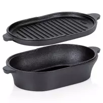 Ketaus troškintuvas Vilde Cast Line 28x16 cm, 1,2 l