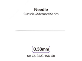 Gaahleri - 0.38mm Airbrush Needle for Advanced Series (Adata aerografams), 40584