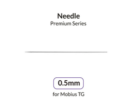 Gaahleri - 0.5mm Airbrush Needle for Mobius TG (Adata aerografams), 44131