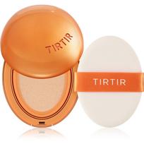 TIRTIR Mask Fit AI Filter Cushion ilgai išliekantis makiažo pagrindas kempinėlėje , matinio efekto atspalvis 23N Sand 18 g
