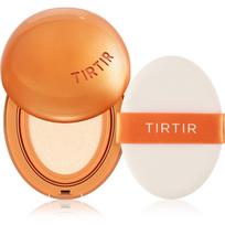 TIRTIR Mask Fit AI Filter Cushion ilgai išliekantis makiažo pagrindas kempinėlėje , matinio efekto atspalvis 15C Fair Porcelain 18 g