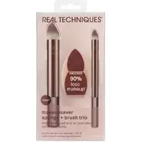 "Real Techniques Makeupsaver" kempinėlių ir šepetėlių trio - dovanų rinkinys, 0ml