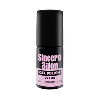 Gelinis nagų lakas "Sincero Salon", 6ml, Bubble Gum, 2915
