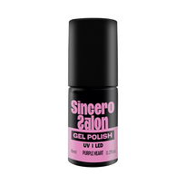 Gelinis nagų lakas "Sincero Salon", 6ml, Purple Heart, 2953