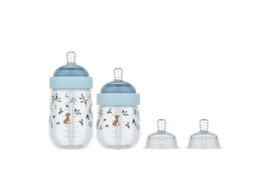 Little Dutch kūdikių buteliukų rinkinys „Forest Friends“, 165 ml + 240 ml