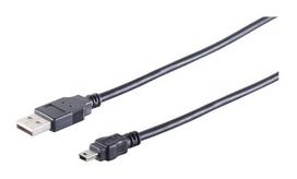 MicroConnect USB A - Mini USB B 5P 1.8m M-M Hi-Speed data transfers of up