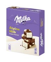 Saldainiai MILKA Mam Happy Cows su puriu grietinėlės skonio įdaru iš Alpių pieno, 330 g