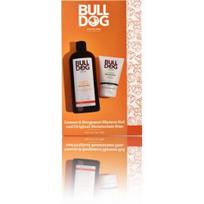 Bulldog Lemon & Bergamot kūno priežiūros rinkinys vyrams (dušo gelis 500 ml. +  veido kremas 100 ml.) - 1 vnt.