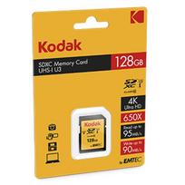 Atminties kortelė Mikro SD atminties kortelė su adapteriu Kodak EKMSD128GXC10HPRK 128GB