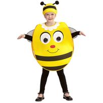 Bitės kostiumas vaikams, Size, Height - 104-110 cm / 2-4 Metai