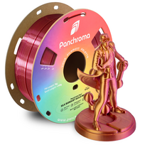 Panchroma PLA DUAL SILK plastikas - Banquet Gold-Magenta