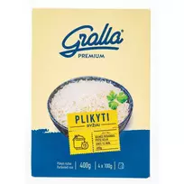 Plikyti ryžiai GRALLA PREMIUM, 400 g