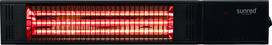 Infraraudonųjų spindulių šildytuvas SUNRED Fortuna Wall RDS-15W-B 1500W Juodas