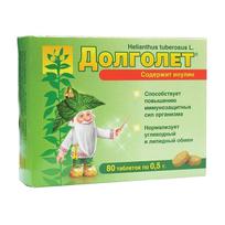 Dolgolet su topinambu, 80 tablečių
