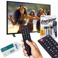 Išmaniojo (Smart TV) ir televizoriaus priedas Universalus nuotolinio valdymo pultas AA59-00602A, skirtas "Samsung" televizoriui + 4x baterijos
