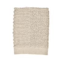 Smėlio spalvos iš frote audinio iš medvilnės rankšluostis 30x30 cm Classic – Zone