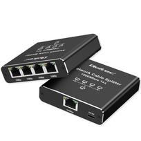 Qoltec Mini Ethernet Splitter 1x4 RJ45 Switch