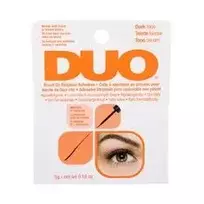 Ardell Duo Brush-On Striplash Adhesive Dark Tone - Glue for false eyelashes with double brush 5 g