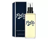 Ralph Lauren Polo 67 Eau de Toilette Cologne for Men Woody Solar Scent With Pineapple Bergamot Vetiver 5.1 Fl Oz Refill