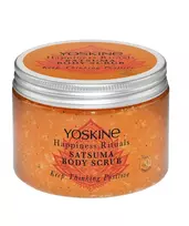 Yoskine, Happiness Rituals, Satsuma, Peeling, Body Scrub, 300 ml