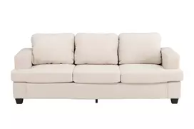 Sani 3-Seat Sofa - Plywood+Metal Frame / Greige Chenille